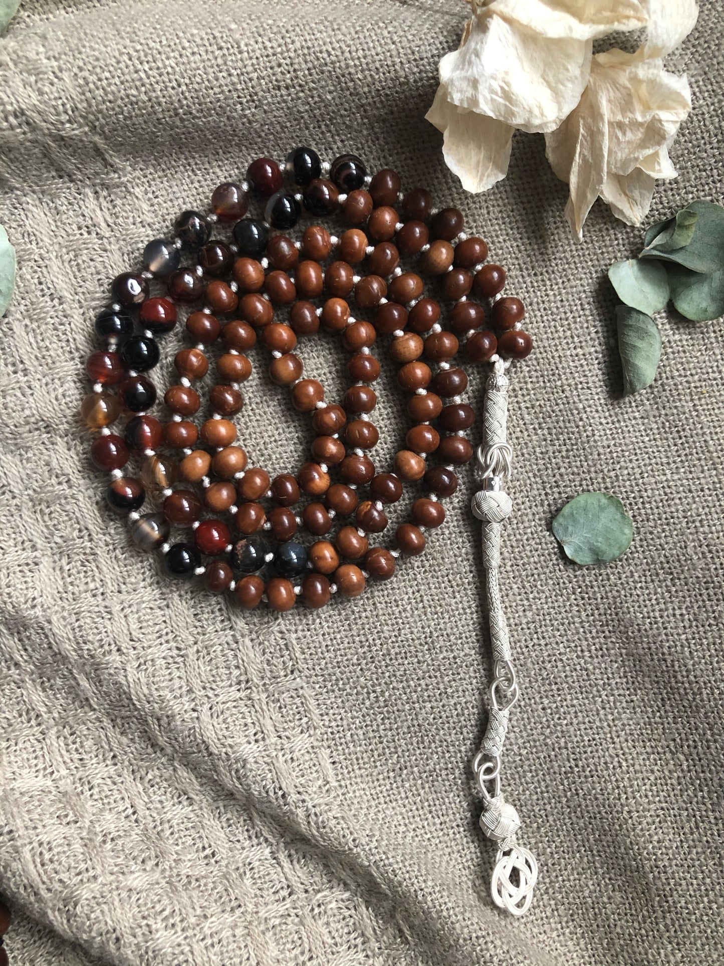 925 Sterling Silver Yoga Jewellery Mala