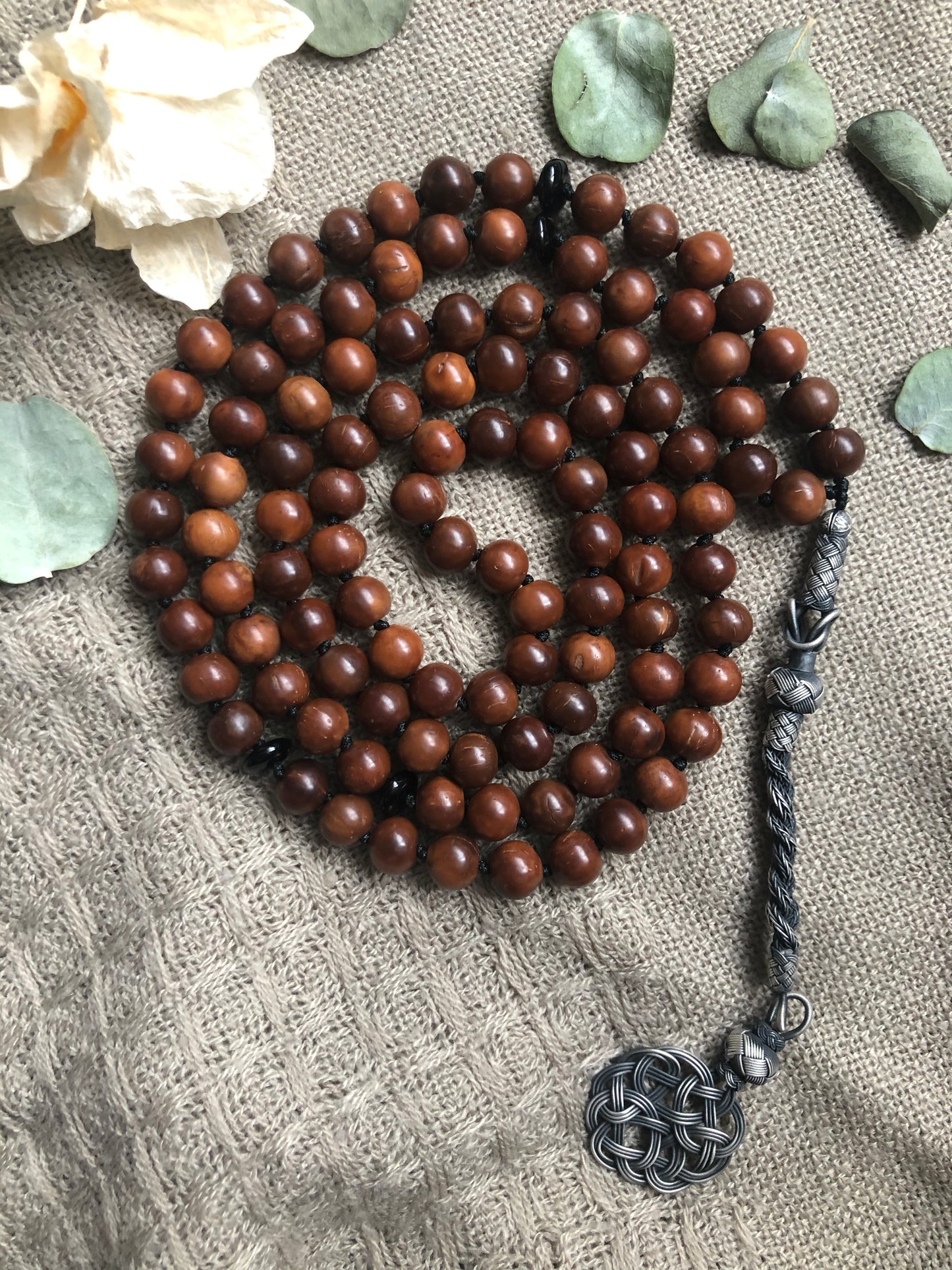 925 Sterling Silver Yoga Jewellery Mala